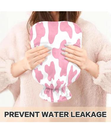 Heat Bottle with Cow Texture - 1L Pain Relief Warmer for Hands & Feet | Bed Warmers for Children & Adults - Buy Online on GoSupps.com
