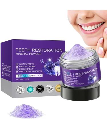 Tooth Restoration Mineral Powder Tooth Mineral Powder Teeth Whitening Powder Effective for Strengthening Teeth and Gums Protecting Gums (1)