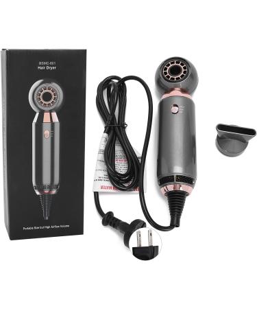 Compact Electric Blow Dryer Adjustable Travel Hair Blow Dryer Portable Household Hair Dryers Hairdressing Tool for Women (US Plug to 240V 110V) US Plug 100 to 240V 110V - Buy Online on GoSupps.com