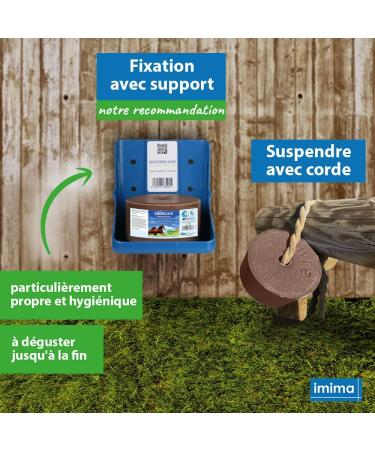 imima EQUIBLOCK Mineral Lickstone Horse Lickstone Set 4 x 3 kg Lickstone for Horses Goats Game and Beef Salt Lickstone Mineral Stone - Buy Online on GoSupps.com