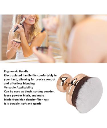 Large Head Powder Brush Soft and Gentle Fibers Even Distribution Foundation Brush Versatile Applicability with Blush Setting and Contouring Powder - Buy Online on GoSupps.com