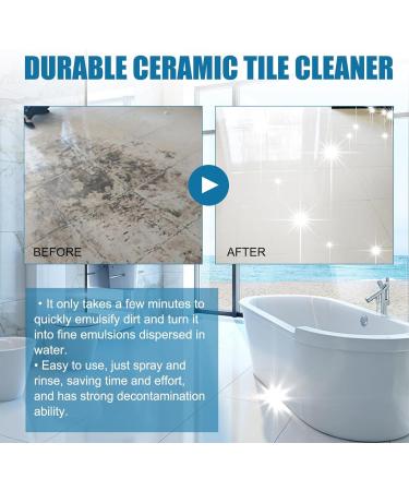 Tile Grout Cleaner Sprayer Powerful Grout Cleaner for Tile Floors Tile Grout Cleaner and Whitener Ceramic Tile Marble Cleaning Liquid Multipurpose Kitchen Bathroom Cleaner (2PCS) - Buy Online on GoSupps.com