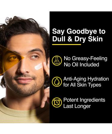 Lumin Men's Skincare Set - Burnout Buster Trio for Dry Skin & Dark Circles | 2-Month Supply - International Shipping Available - Buy Online on GoSupps.com