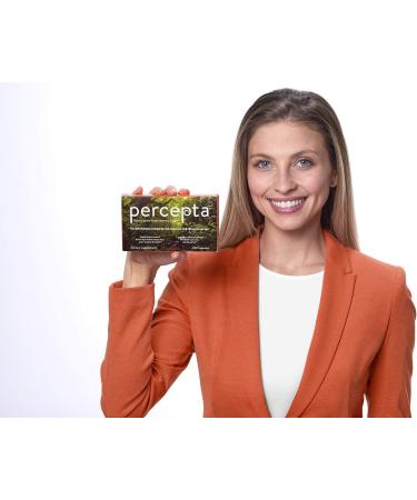 Percepta Plant-Based Memory Support - Natural Nootropic for Memory, Focus & Concentration - 30 Day Supply - Buy Online on GoSupps.com