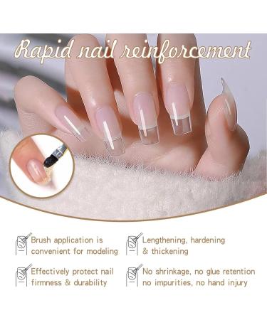 Cracked Nail Repair - Fingernail Repair Clear Nail Gel 5g Strengthening - Natural Fingernail Accessories Nail Repair For Women Girls Nail Strengthener Tytlyworth - Buy Online on GoSupps.com