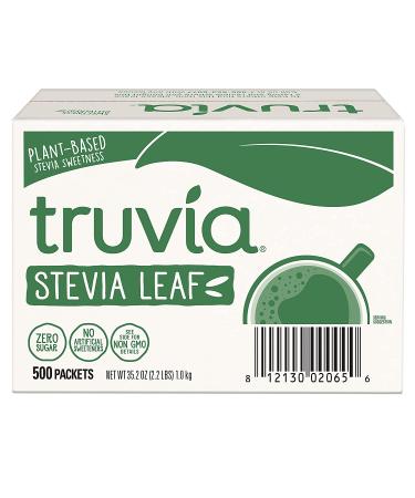 Truvia Natural Stevia Sweetener Packets - 500 Count (35.2 oz) - Buy Online on GoSupps.com