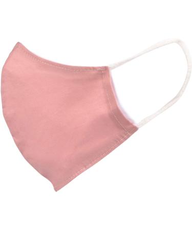 styleBREAKER Unisex Cotton Face Mask - Reusable Washable Double Layer Community Mask in Old Rose - Buy Online on GoSupps.com