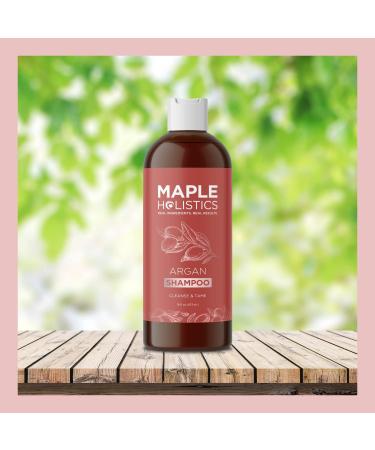 Maple Holistics Argan Special Formula Shampoo 16 oz - Nourishing Hair Care - Buy Online on GoSupps.com