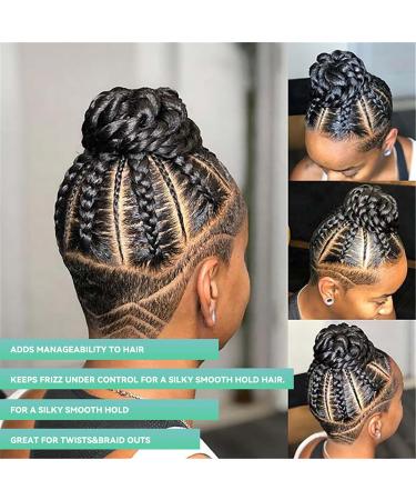VolksRose Braid Gel - Extreme Hold for Cornrows Locs & Twists | Smooths Frizz & Provides High Shine | 8.8oz Green - Buy Online on GoSupps.com