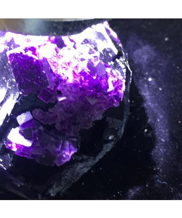 559.5g Natural Cube Deep Purple Fluorite Crystal Cluster Specimen/China Crystal Cluster - Buy Online on GoSupps.com