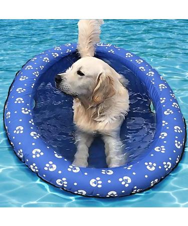 Ginkago Pool Floats for Dogs Pool Toys Pool Float for Large Dogs Pool Floaties for Small Puppy Swimming Blue - Buy Online on GoSupps.com