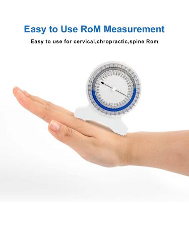 Cubesprings Inclinometer - Accurate Range of Motion Measurement | Leak-Proof Construction | Easy to Use Bubble Inclinometer for PT or Student - Buy Online on GoSupps.com