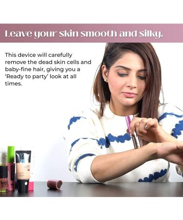 Parichan Facial Hair Removal for Women - Painless Trimmer for Upper Lips, Chin & Cheeks - Quick & Gentle Finish for Makeup - Lavender - Buy Online on GoSupps.com