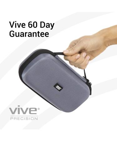 Vive Precision Insulin Travel Case - Diabetic Supplies Cooler Bag with Ice Pack - Insulated Storage Organizer in Gray - Buy Online on GoSupps.com