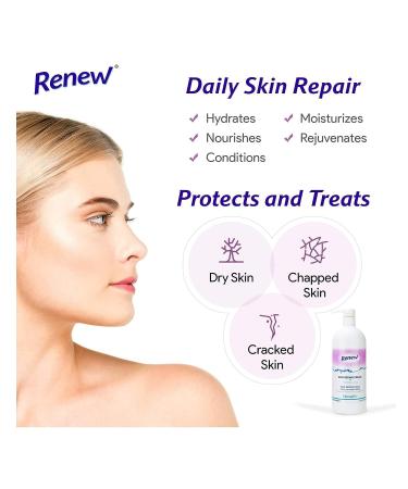 Renew Skin Repair Cream 4oz by Dermarite Industries - Enhanced Skin Healing Formula - Buy Online on GoSupps.com