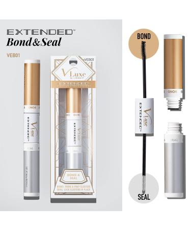 VLuxe Extended Collection DIY Eyelash Extension Bond & Seal with Biotin & Vitamin E | Strong & Gentle Adhesive for All-Day Wear - Buy Online on GoSupps.com