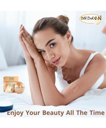 Buy Eva Skin Clinic Gold Collagen Cream 3D Effect - Marine Collagen & Pure Gold for All Skin Types - Fragrance Free - 1.76 oz / 50 ml - Buy Online on GoSupps.com