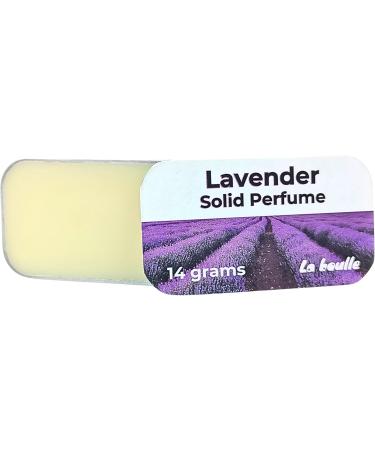 Natural Lavender Solid Scented Balm. For sensitive skin. Handmade natural cosmetics. Long lasting fragrance. Made in the UK. - Buy Online on GoSupps.com