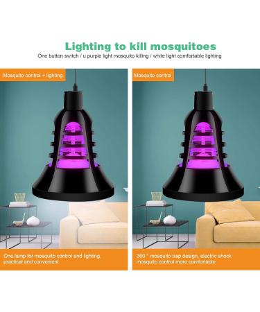 LED Mosquito Killer Lamp - UV Led Electronic Insect & Fly Killer - Insect Fly Trap for Indoor Outdoor (E27) - Buy Online on GoSupps.com