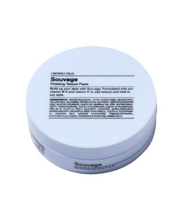 J Beverly Hills Blue Souvage Finishing Texture Paste 2.5 Oz with Vitamin E - Strong Hair Formula - Buy Online on GoSupps.com