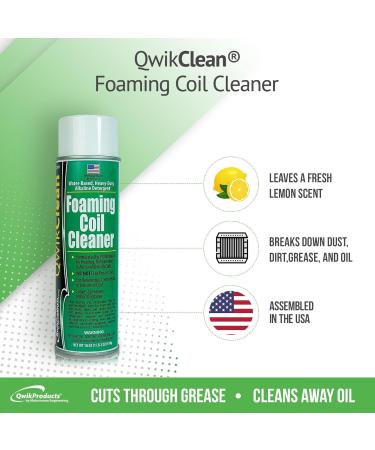 Foaming Coil Cleaner Spray for AC Heating & Refrigerators | No Rinse Breaks Down Dirt Dust Grease & Oil - Shop Internationally - Buy Online on GoSupps.com
