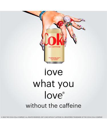Diet Coke Caffeine Free 8 X 330Ml Single - Buy Online on GoSupps.com