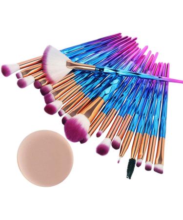 IFOUNDYOU Make Up Brush Set 20+1 - Miracle Make-Up Sponge Luxurious Stylish Gift Box