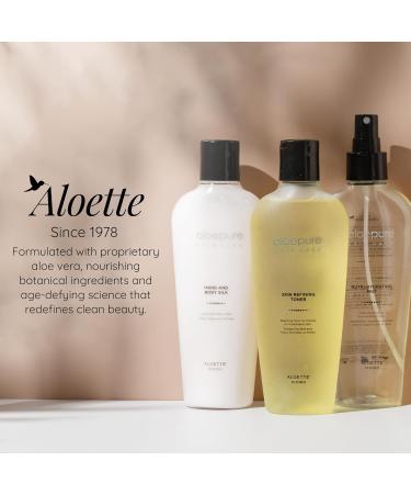 Aloette Skin Refining Toner - Deep Cleansing Hydrating Facial Toner for Normal to Combination Skin - Rejuvenates & Revitalizes - 8 Fl Oz - Shop Internationally - Buy Online on GoSupps.com
