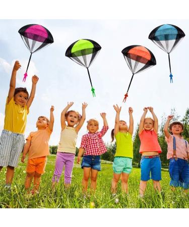 5 Pack Parachute Toy Set - Outdoor Flying Parachutists for Kids | Ideal Gift & Fun Throwing Games - Buy Online on GoSupps.com