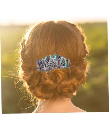 Didiseaon 1pc Niang Silver 20-tooth Hair Comb Wedding Hair Clip Fancy Hair Combs Decorative Hair Combs Bridal Hair Comb Handmade Silver Hair Clips Tiara Bride Girl Copper Wire Silver Wire - Buy Online on GoSupps.com