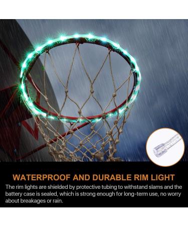 Waybelive LED Basketball Hoop Lights - Remote Control, 16 Color Change, Waterproof & Super Bright for Night Play Outdoors - Perfect Gift for Kids - Buy Online on GoSupps.com