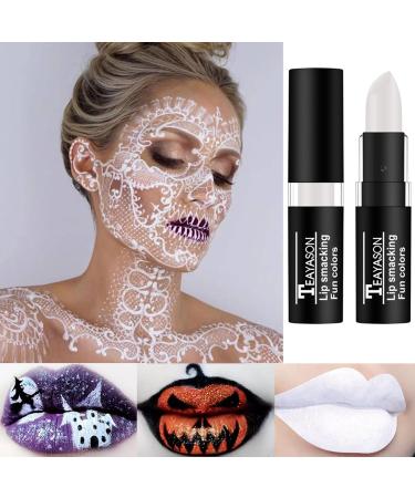 AKARY Blue Matte Lipstick - Long-Lasting Non-Stick Goth Lip Gloss | Vintage Makeup & Party Gift for Women | High Impact Color for Halloween & Cosplay - Buy Online on GoSupps.com