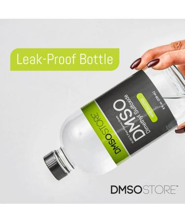 Pure Pharma Grade DMSO 8 oz. Liquid | 99.995% Non-Diluted | Low Odor Dimethyl Sulfoxide - Glass Bottle - Buy Online on GoSupps.com
