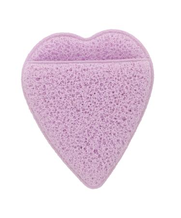 Beavorty Face Wash Sponge Deep Cleaning Facial Purple