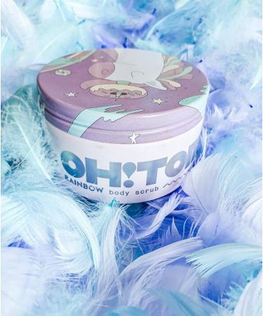 Oh! Tomi Body Peeling Rainbow - Shea Sugar Scrub with Vitamins & Minerals | Natural Skin Care Body Scrubs for All Skin Types | 250g - Buy Online on GoSupps.com