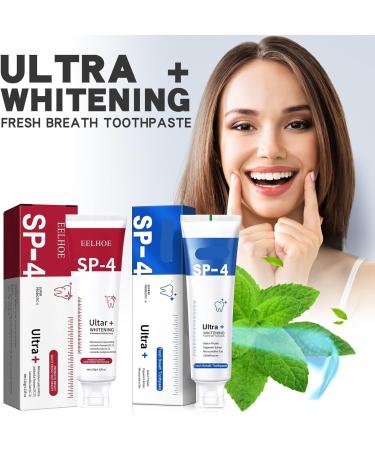 KLYso Natural Whitening Toothpaste - Remove Coffee Tea & Wine Stains Fresh Breath Oral Care Daily Teeth Cleaning & Shining(2PCS) - Buy Online on GoSupps.com