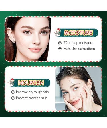 Christmas Avocado Skincare Gift Set 6pcs Deep Moisturizing Skin Care Kit with Facial Cleanser Toner Lotion Face Cream Eye Cream Sleeping Mask For Women Teen Girls - Buy Online on GoSupps.com