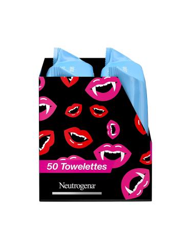 Neutrogena Makeup Remover Cleansing Wipes - Alcohol-Free Facial Towelettes, 2 Pack (25 Count Each) - Waterproof Makeup Removal - Buy Online on GoSupps.com