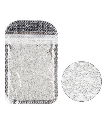 3D Nail Art Beads Nail Art Steel Balls Mini Metal Caviar Nails Beads Nail Balls Design for DIY Manicure Decorations Mini Nail Art Beads