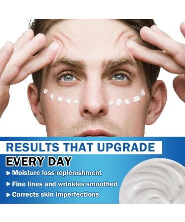 Men's Eye Cream - Hydrating & Moisturizing Eye Cream for Dark Circles Puffiness Fine Lines & Wrinkles Reduction - Buy Online on GoSupps.com