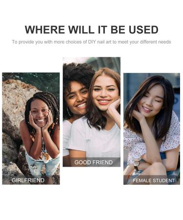 Shop 2 Boxes Cut Sound Fruits Bracelet & Loose Pearl Nail Art - Colorful 3D Epoxy Charms for Creative Nail Decorations - Buy Online on GoSupps.com