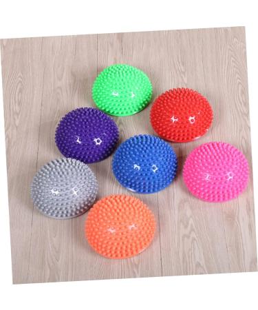 Ultimate Foot & Arm Massager - Gogogmy Durian Ball for Plantar Fasciitis Relief | Spiky PVC Massage Balls - 16x16x8cm Gray - Buy Online on GoSupps.com