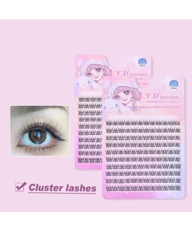 DIY Cluster Lash Extensions - Natural Look Faux Mink Individual Eyelashes (FST-12MM) - Shop Internationally - Buy Online on GoSupps.com