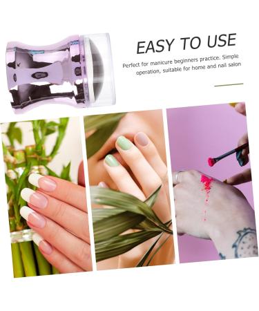 DOITOOL 5 Sets Nail Stamp Transparent Gel Nail Polish Nail Art Stamping Kit Diy Nail Art Silicone Jelly Stampers Manicure Stampers Nail Scraper Beauty Products Plastic Abs Metallic Color - Buy Online on GoSupps.com