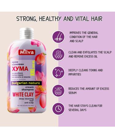 Milva Shampoo Klei 500ml - Buy Online on GoSupps.com