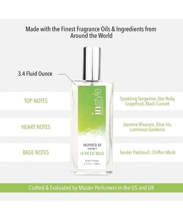 Instyle Fragrances La Vie Est Belle 3.40 Fl Oz | Vegan & Paraben Free Women's Eau de Toilette - Buy Online on GoSupps.com