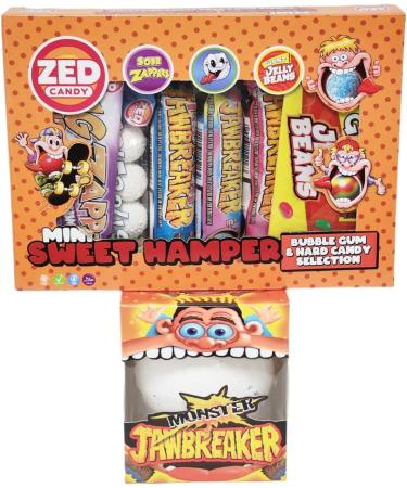 Zed Candy Monster Jawbreaker and Hard Candy Assortment: A Sweet and Scary Selection Pack Of 2 - Buy Online on GoSupps.com