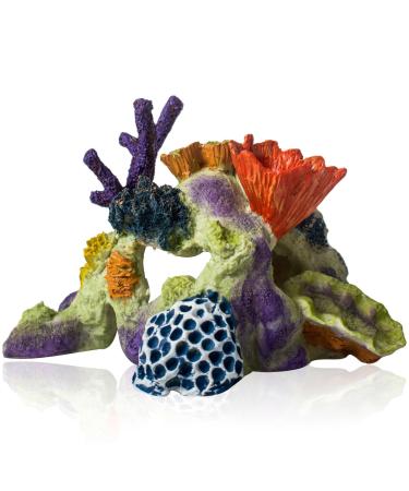 TAOMYPETS Coral Decor for Aquariums Resin Aquarium Decor Coral Reef Ornaments (B)