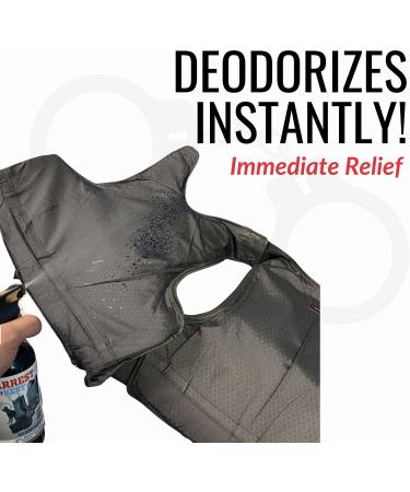 Arrest My Vest Military & Police Grade Odor Eliminating Spray | Triple Pack - 1 Unscented, 1 Midnight, 1 Driftwood | Safe on K9s - Buy Online on GoSupps.com