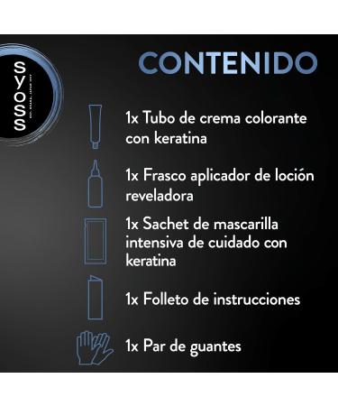  Syoss Syoss 8-11 Powder Blonde: Permanent Keratin Hair Dye Anti-Yellow Effect 100% Grey Coverage and Up to 100 Days of Colour Pack of 3 - Buy Online on GoSupps.com